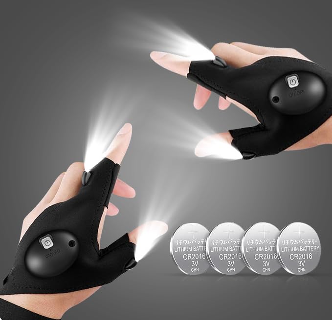 LED Flashlight Gloves