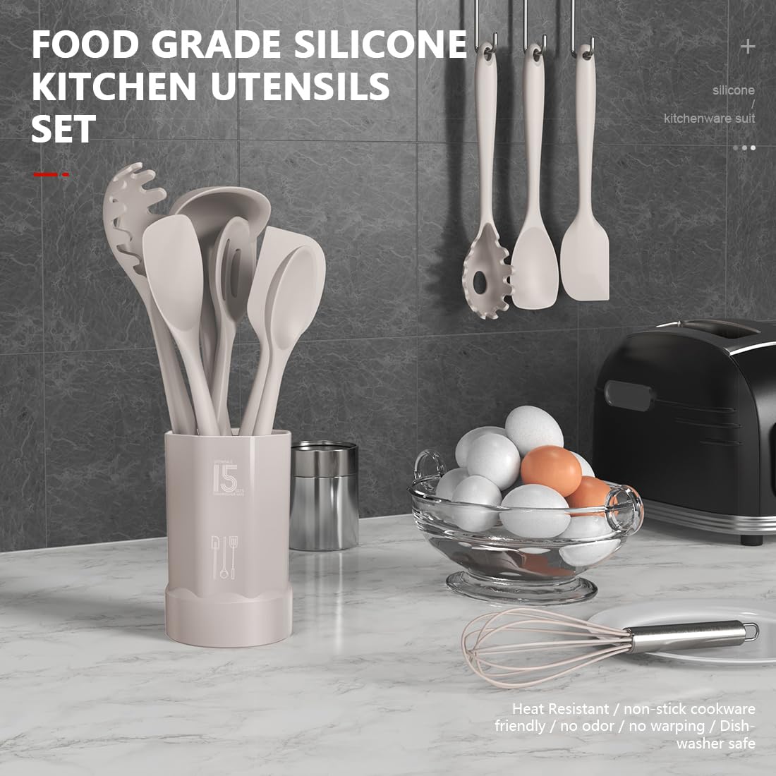 Silicone Cooking Utensils Set - Image 9