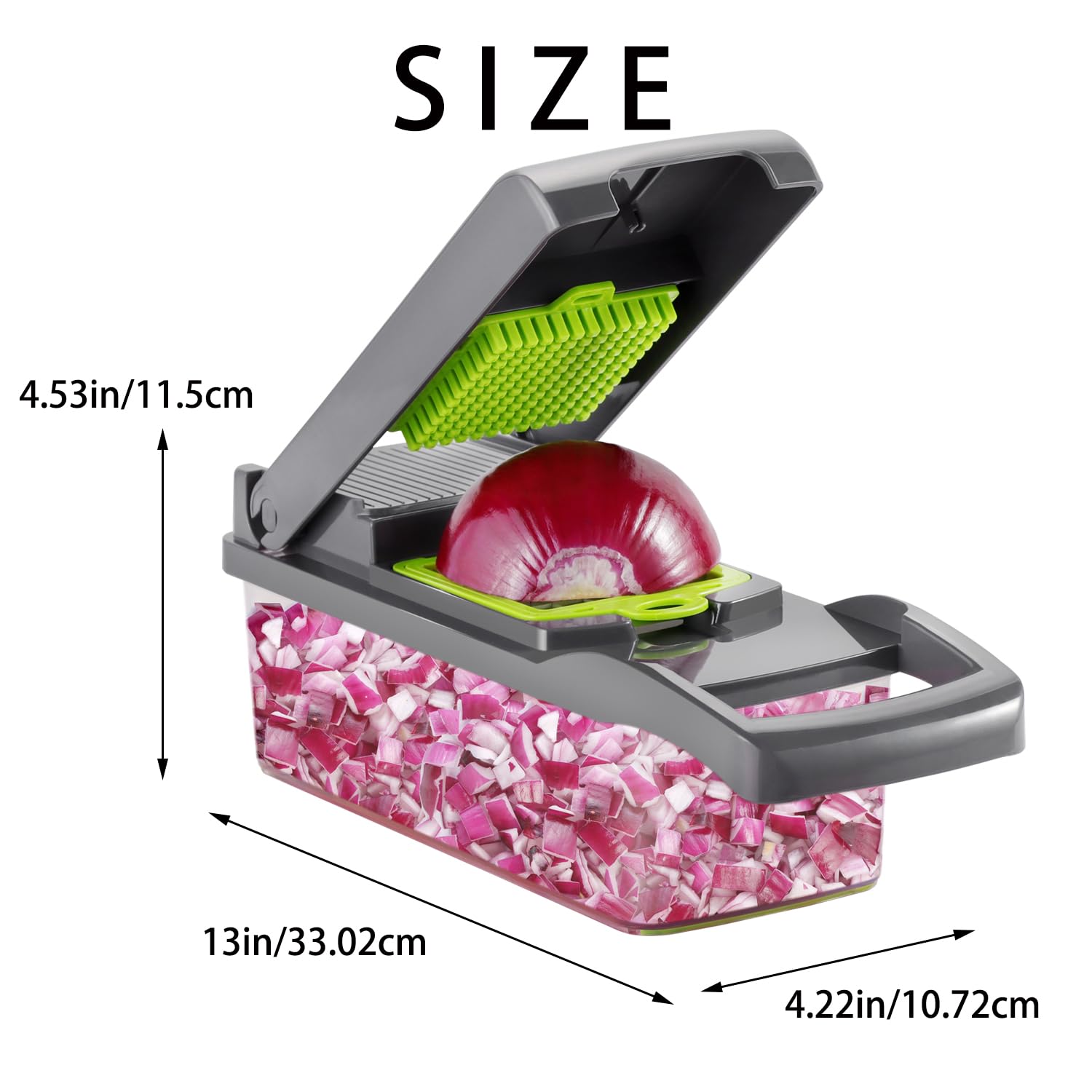 Vegetable Chopper Onion Cutter - Image 2
