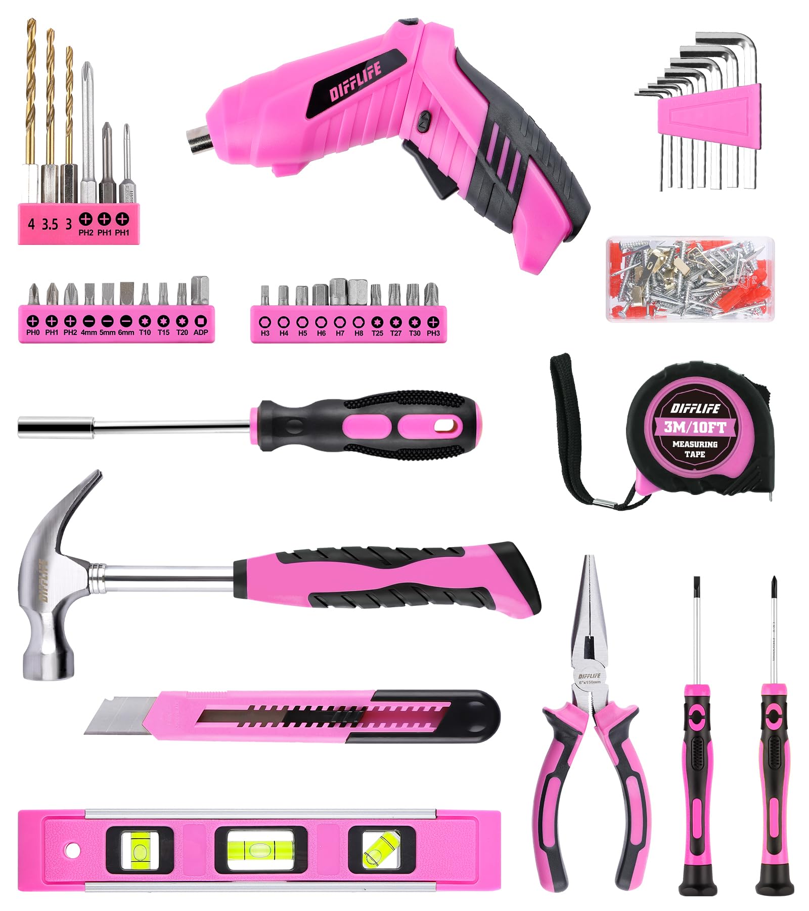 Pink Tool Set for Women - Image 7
