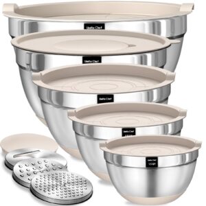Mixing Bowls with Airtight Lids Set