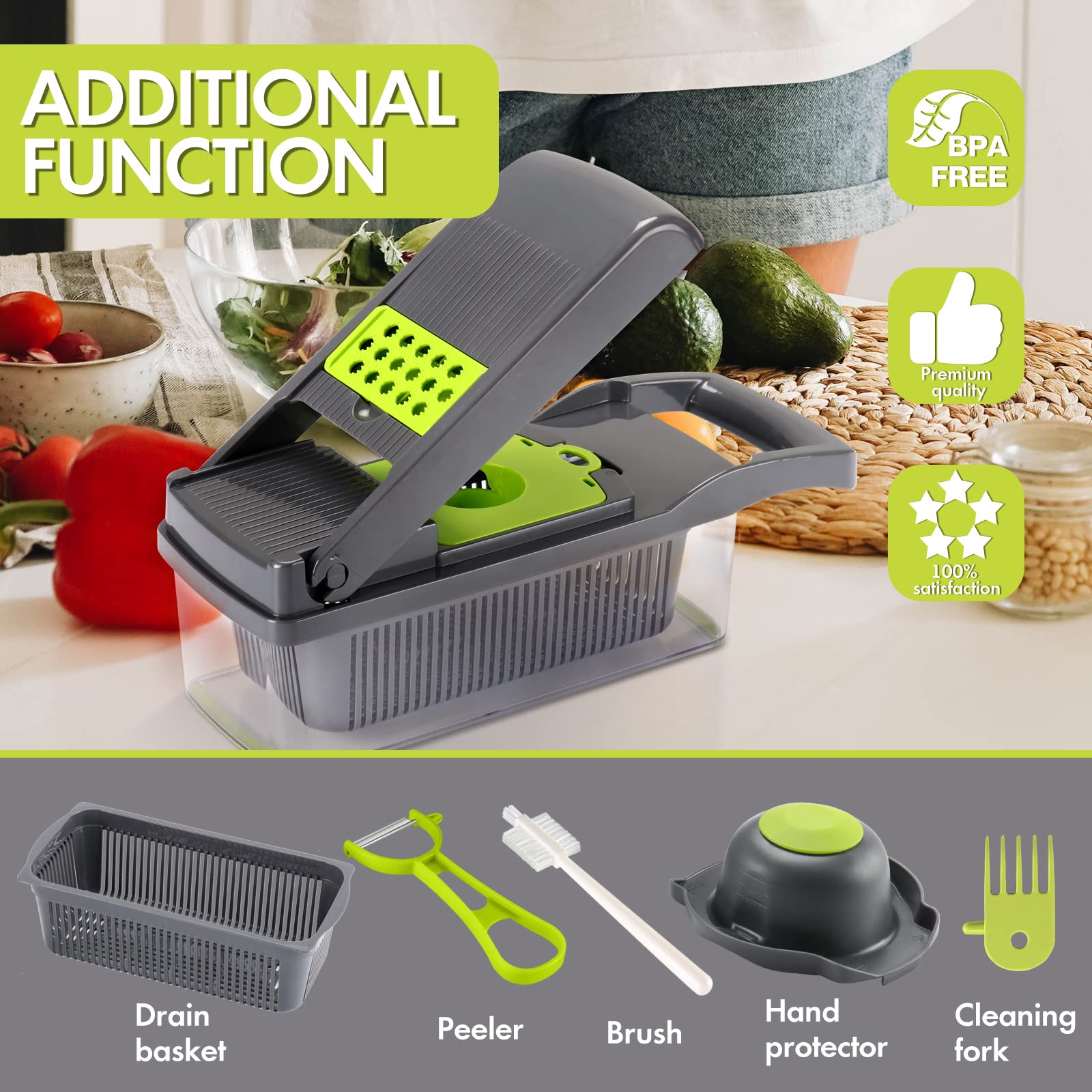 Vegetable Chopper Onion Cutter - Image 4