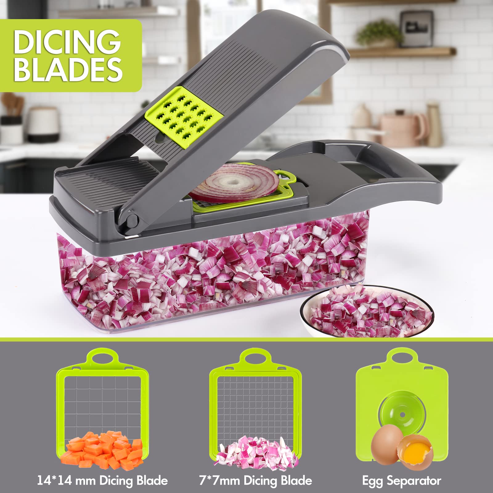 Vegetable Chopper Onion Cutter - Image 7