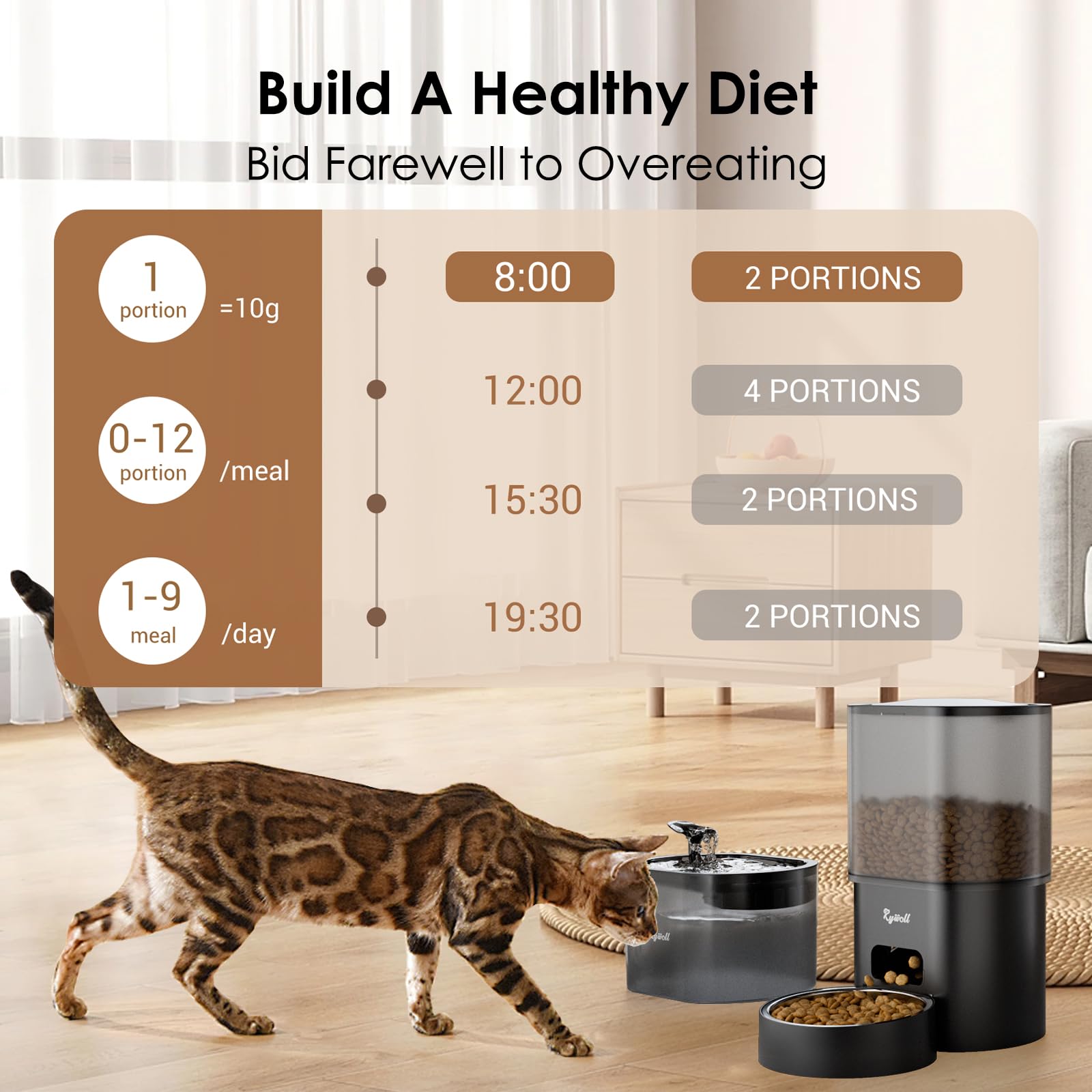 Automatic Cat Feeder and Water Fountain - Image 6