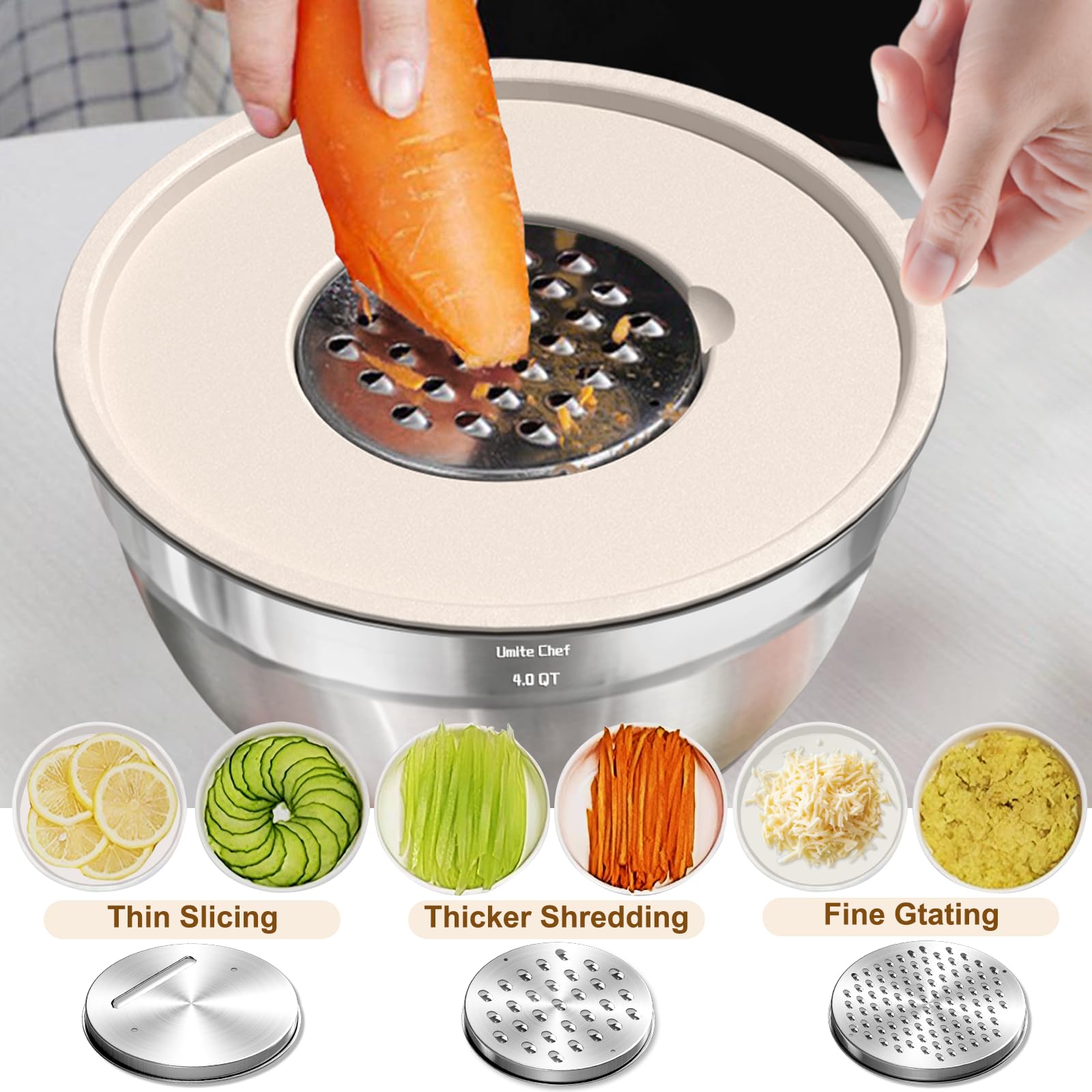 Mixing Bowls with Airtight Lids Set - Image 2