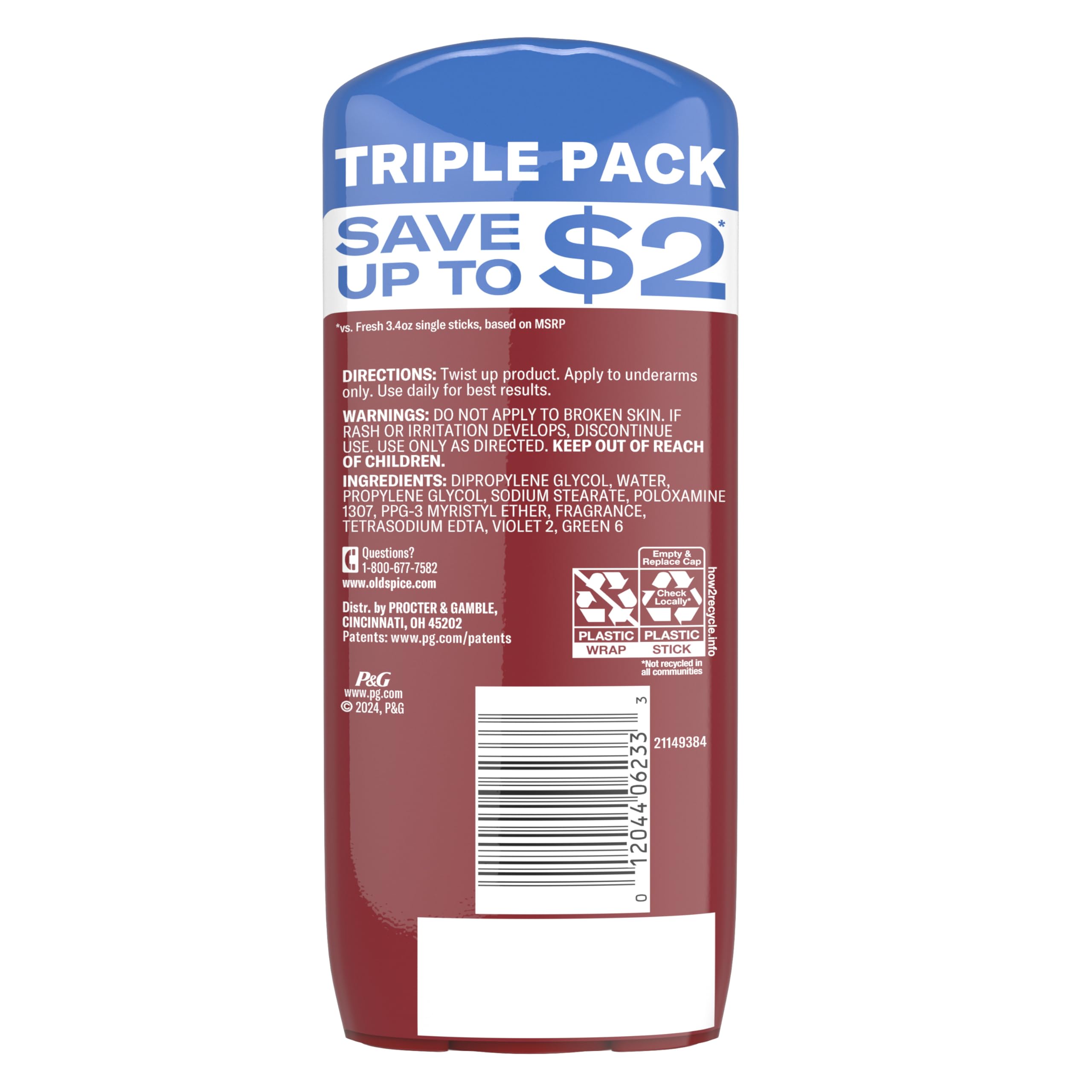 Aluminum Free Deodorant For Men - Image 2