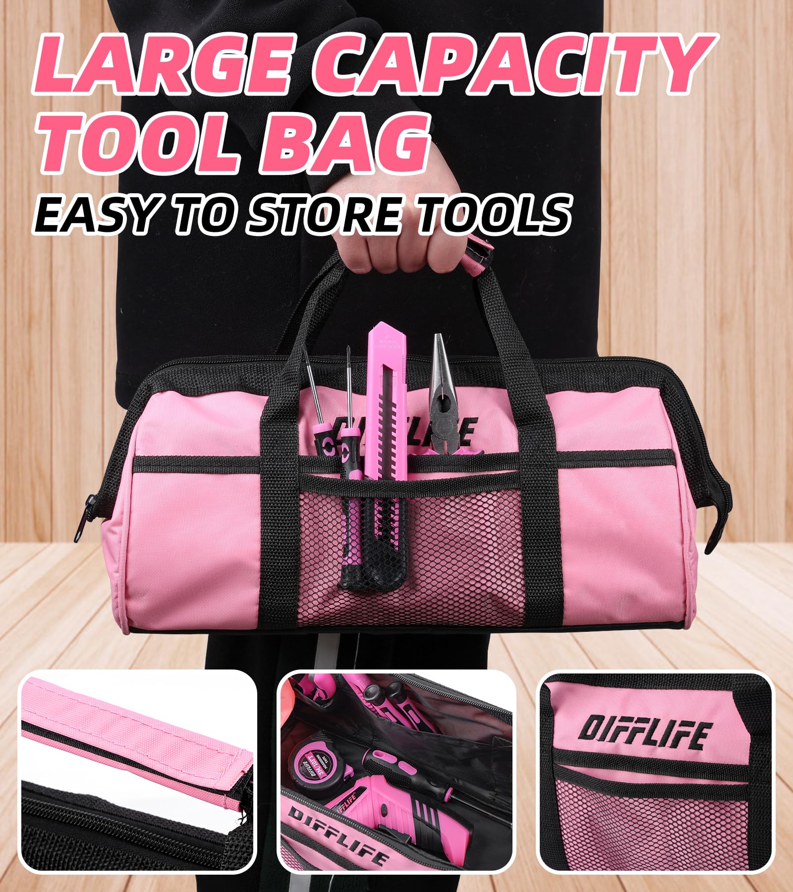 Pink Tool Set for Women - Image 3