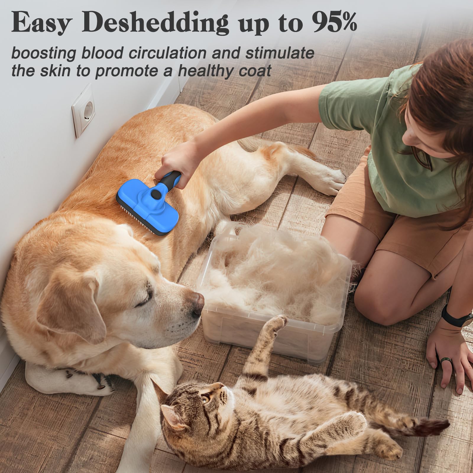 Self Cleaning Slicker Brush - Image 4