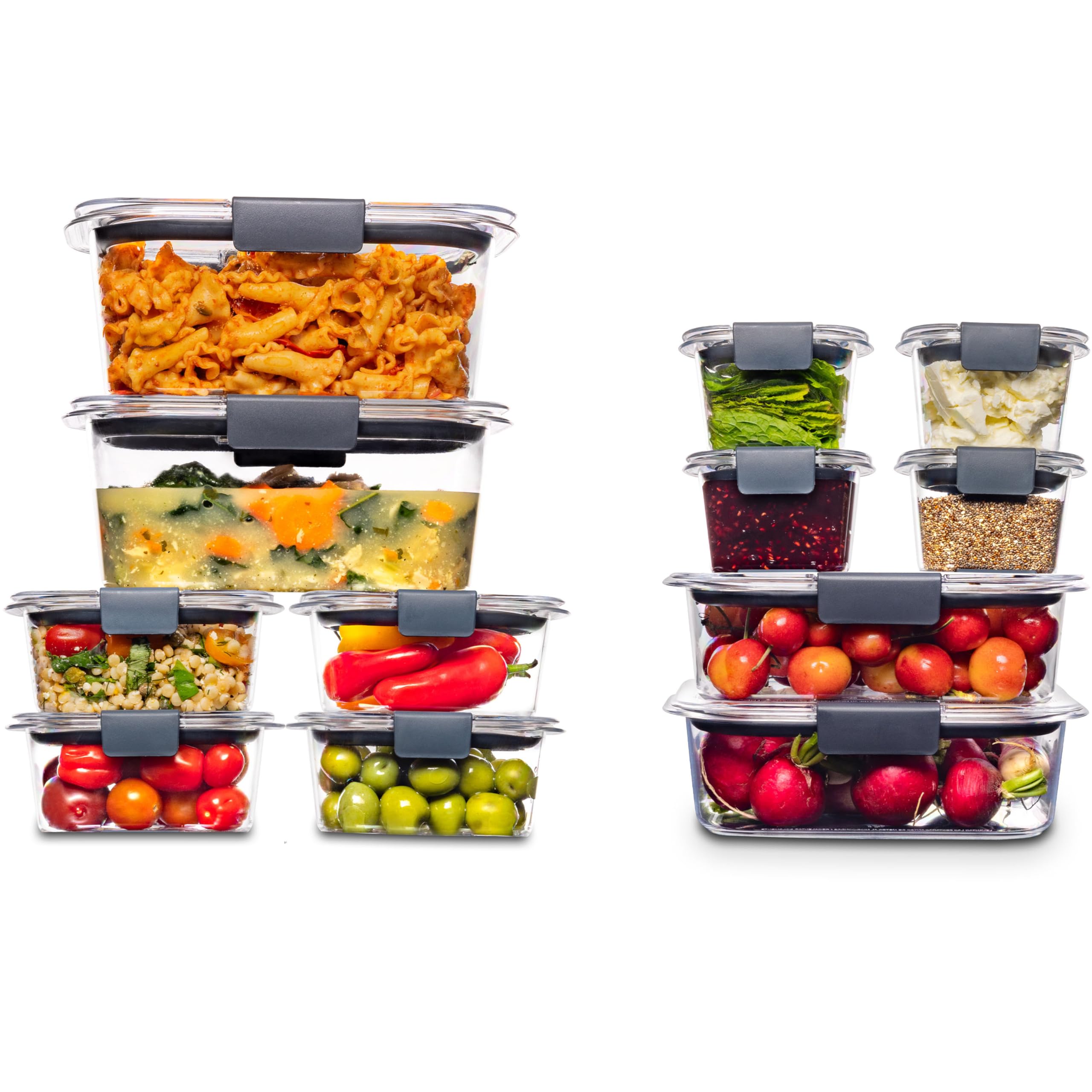 Brilliance BPA-Free Airtight Food Storage Containers