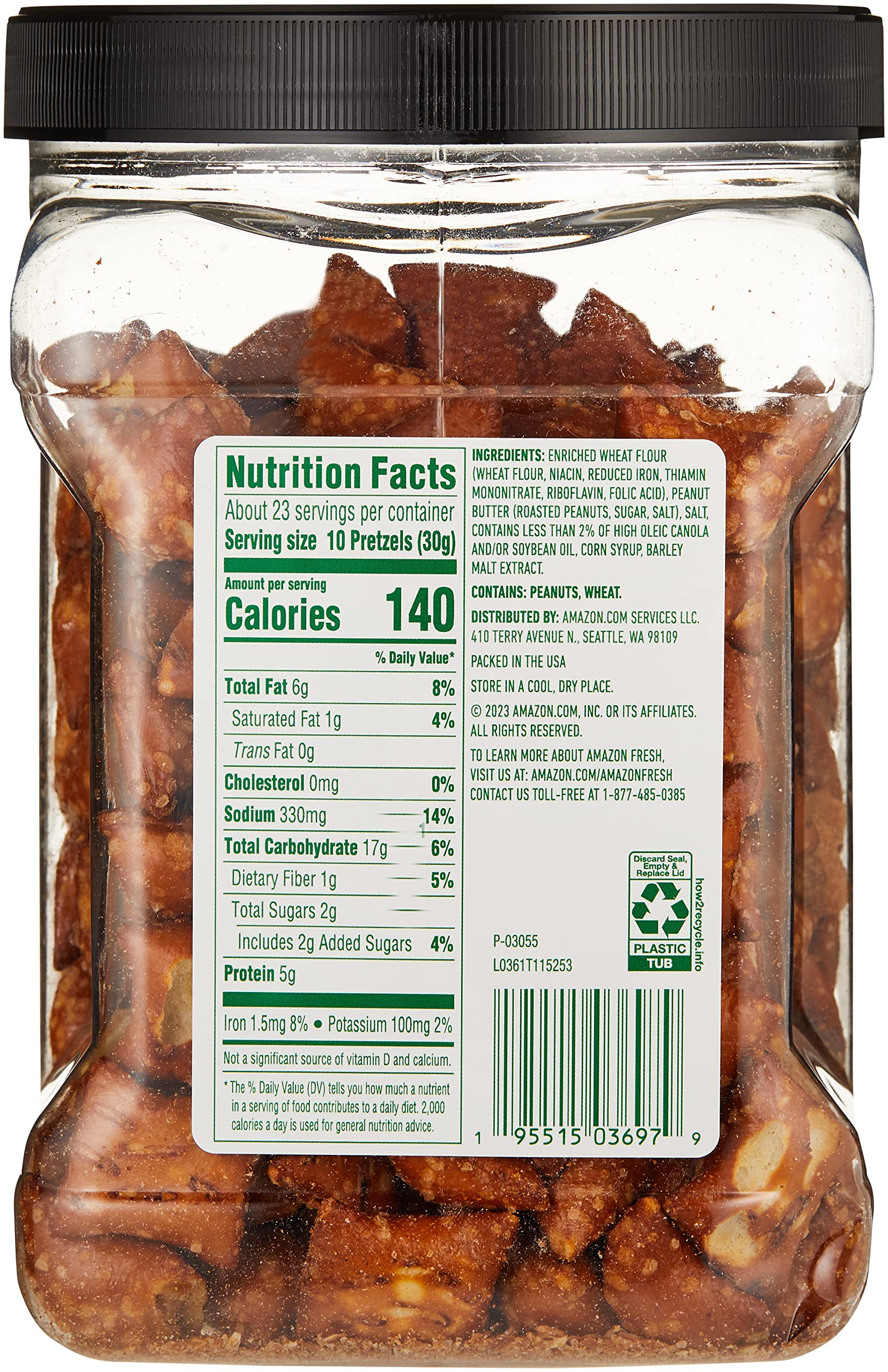 Fresh, Peanut Butter Filled Pretzels - Image 4