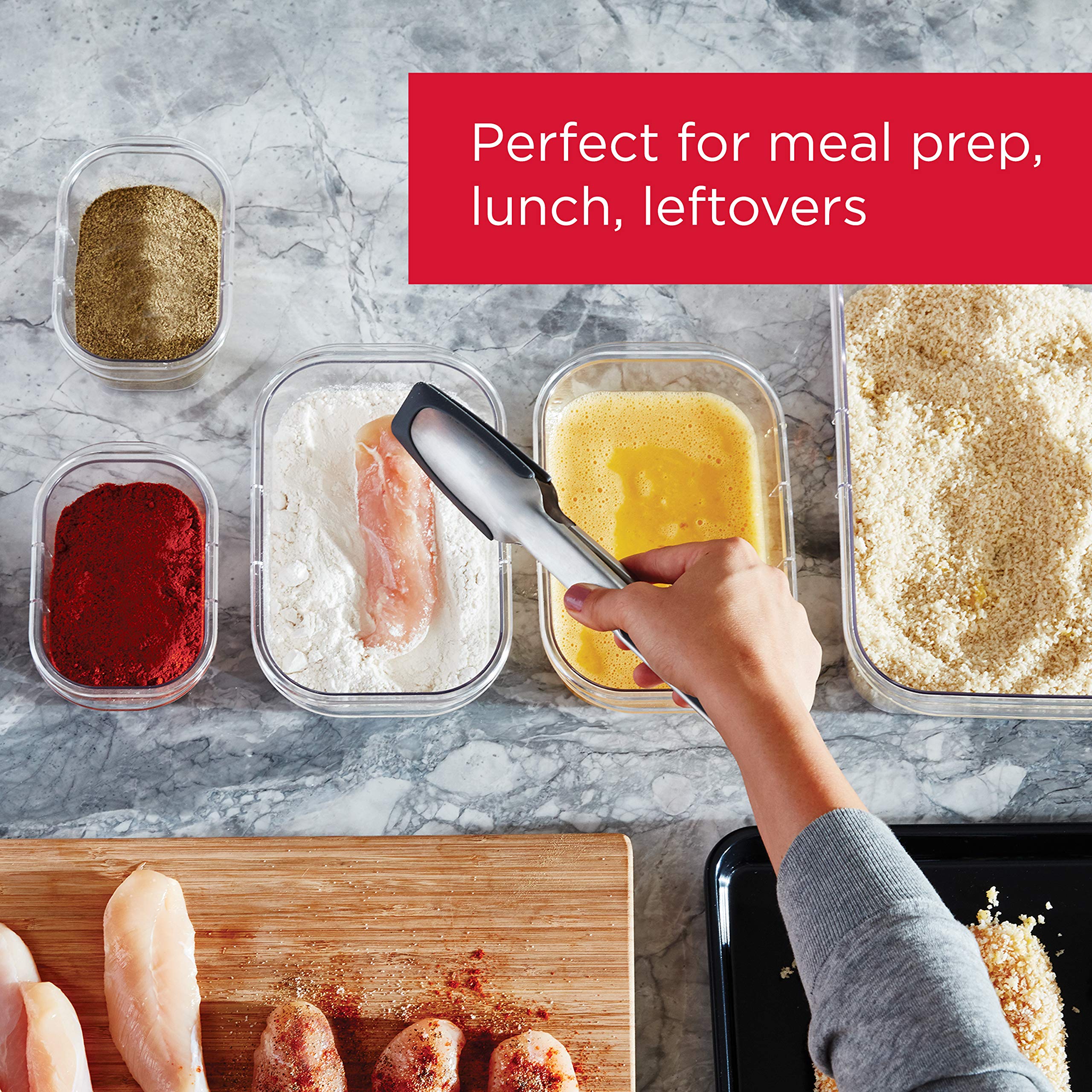Brilliance BPA-Free Airtight Food Storage Containers - Image 6